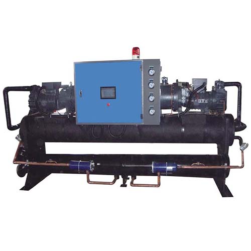 Water-cooled screw chillers